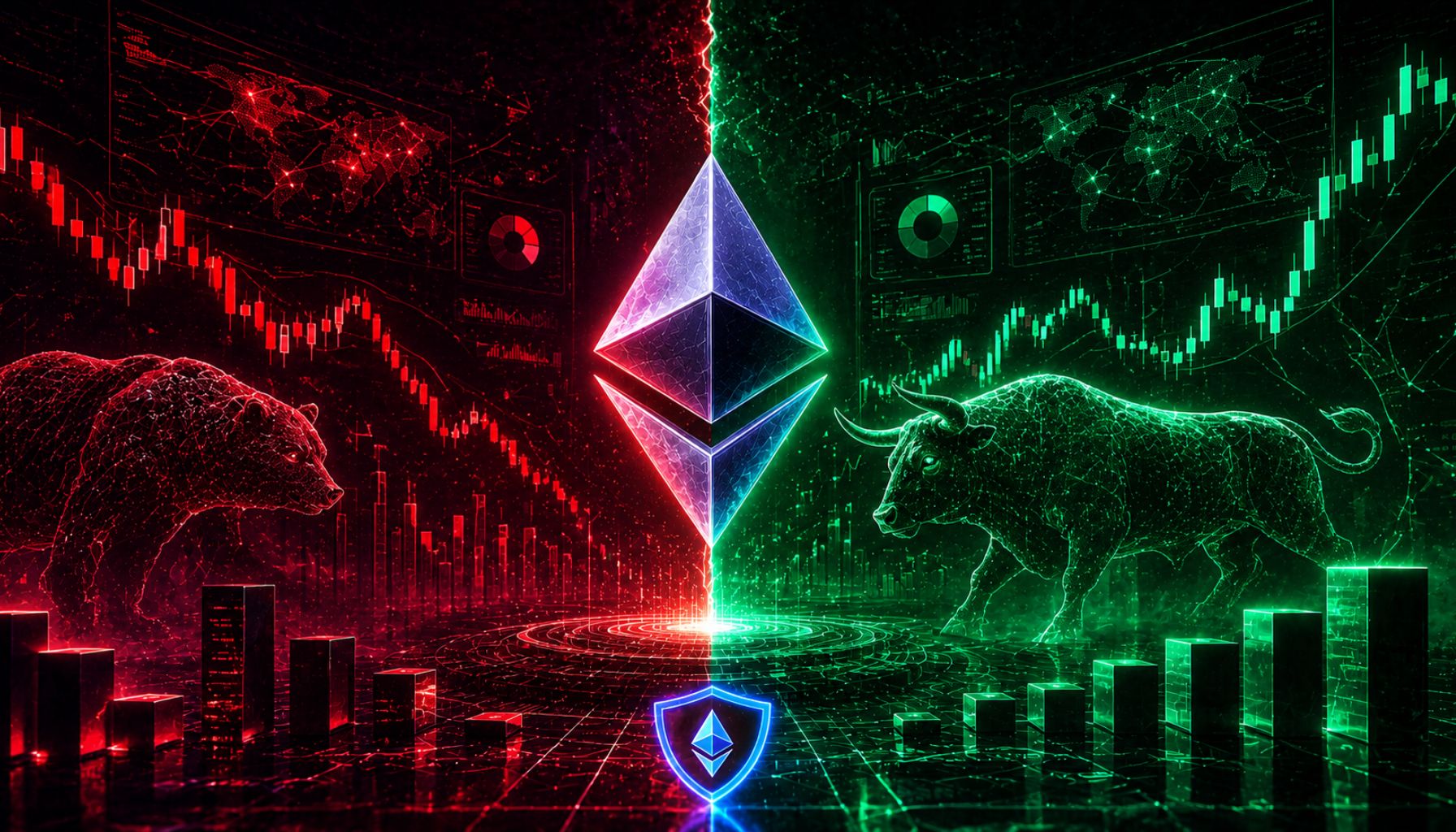 Ethereum Is Quietly Splitting Into Two Markets As Bulls Defend