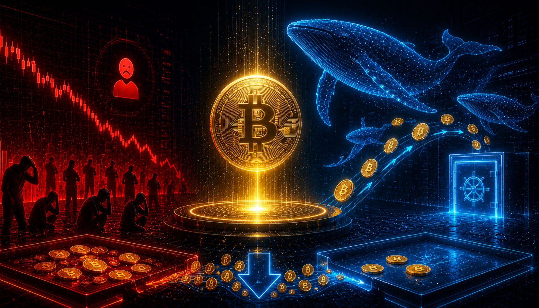 Bitcoin Whales Bought The $60K Dip As Retail Capitulated –